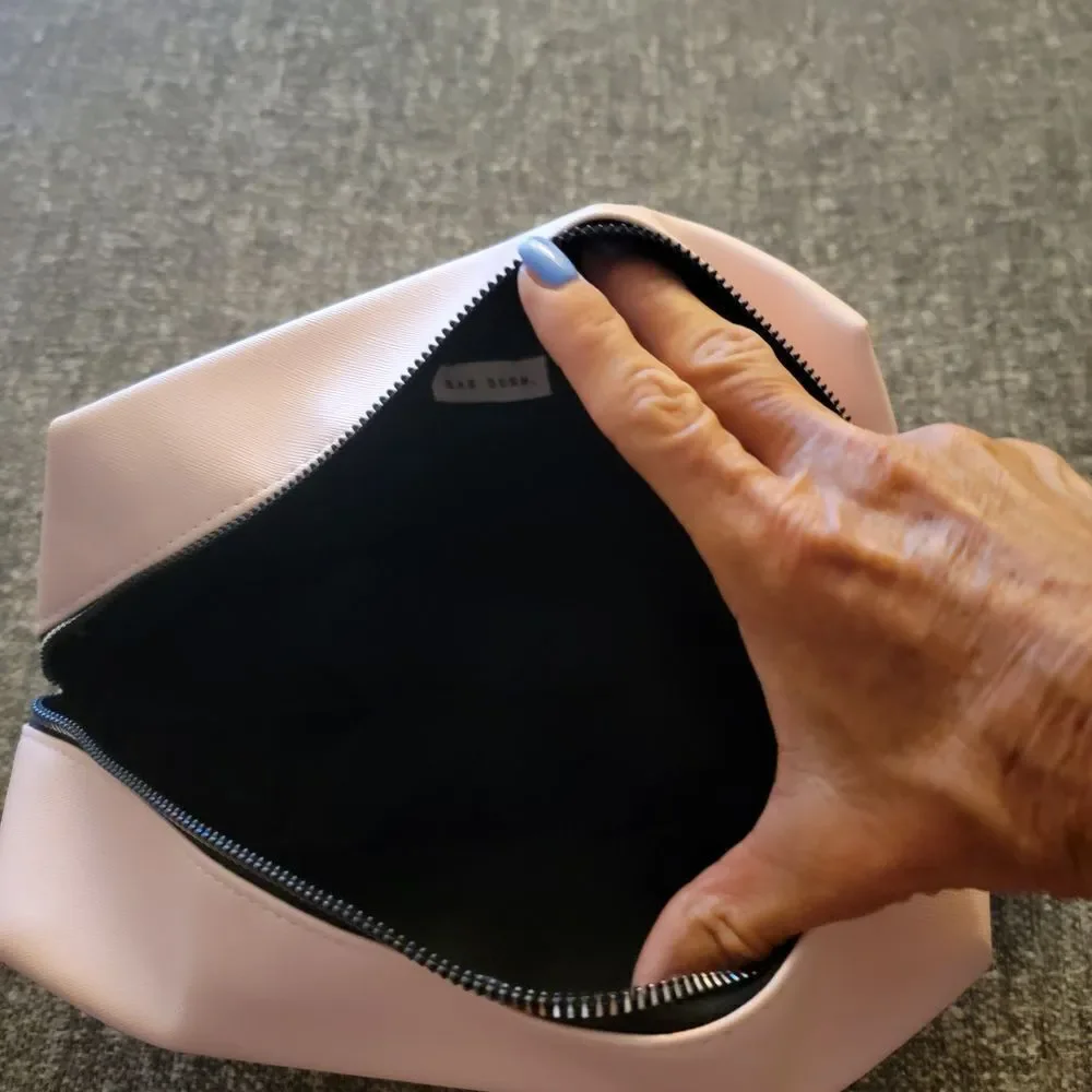 Rae Dunn Pink Cosmetic Bag - Get Cute